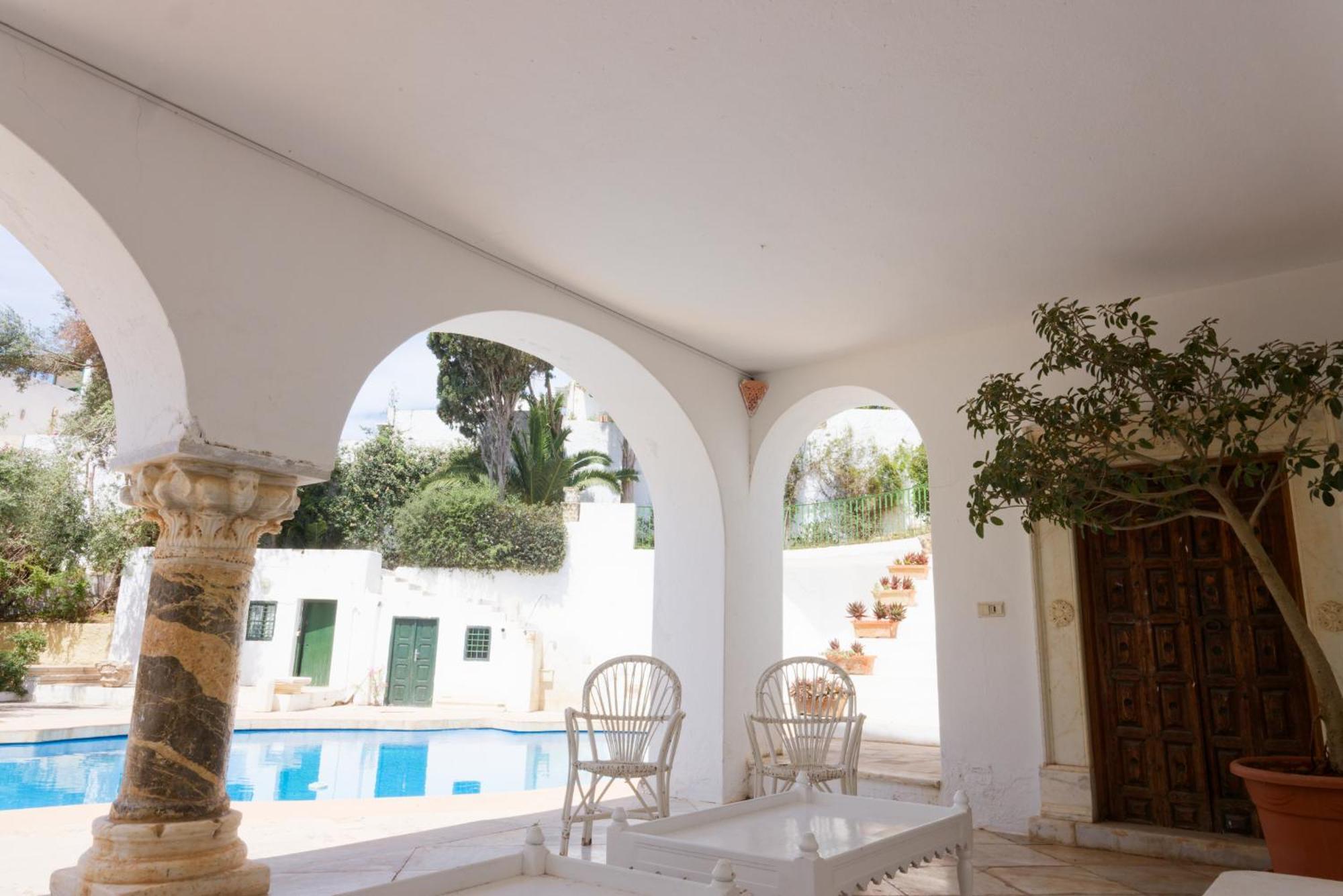 Lella Zohra, Studio Avec Piscine A Sidi Bou Said Bed and Breakfast Exterior foto